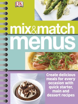 cover image of Mix and Match Menus